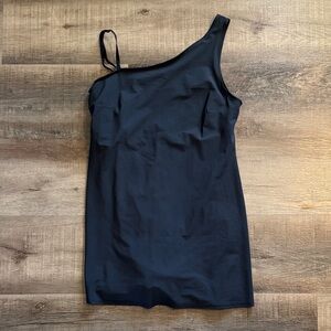 Abercrombie & Fitch Black One-Shoulder atheltic Dress